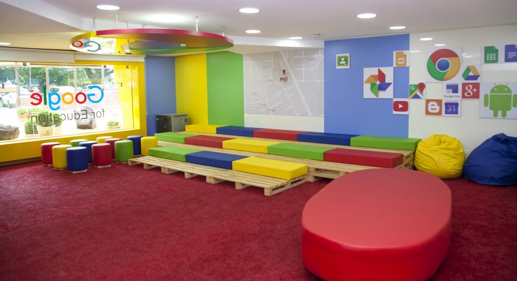 Espaço de aulas Google for Education